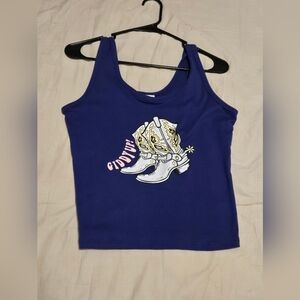 Cropped tank